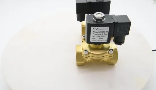 Électrovanne en laiton à action directe générale (Zx202
